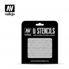 Vallejo Stencils Wood Texture No.1 1/35 thumbnail