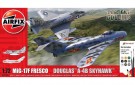 Airfix Gavesett 1/72 MiG-17F Fresco and Douglas A-4B Skyhawk thumbnail