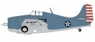 Airfix byggesett 1/72 Grumman F4F-4 Wildcat A02070 thumbnail
