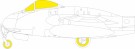 Eduard 1/48 Vampire F.3 (for Airfix kit) thumbnail