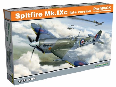 Eduard 1/72 Spitfire Mk.IXc late version Profipack Edition