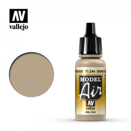 Vallejo Model Air Sand Beige 17ml (71.244)