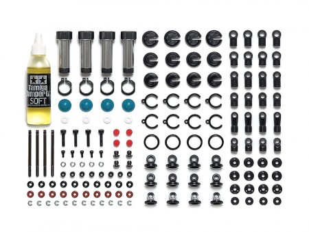 54991 Tamiya CC-02 Aluminum Dampers (4stk.)
