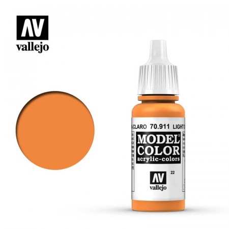 Vallejo Model Color Light Orange 17ml (70.911)