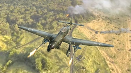 Italeri 1/48 Ju 87 G-1 Stuka Kanonenvogel