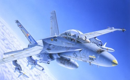 Italeri byggesett 1/72 F/A-18 Hornet