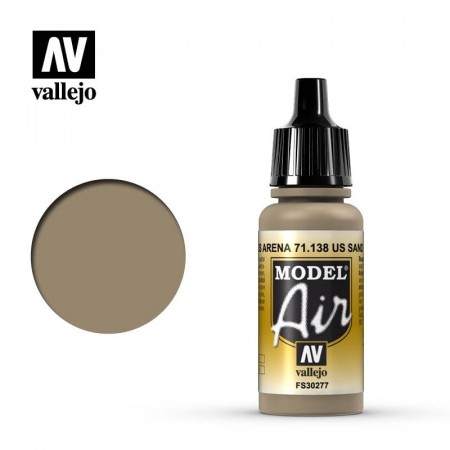 Vallejo Model Air US Sand 17ml (71.138)
