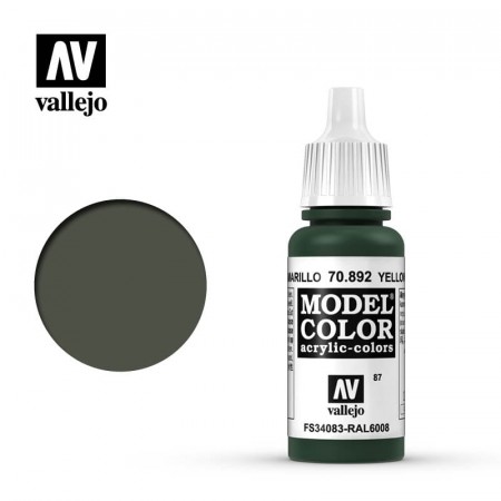 Vallejo Model Color Yellow Olive 17ml (70.892)