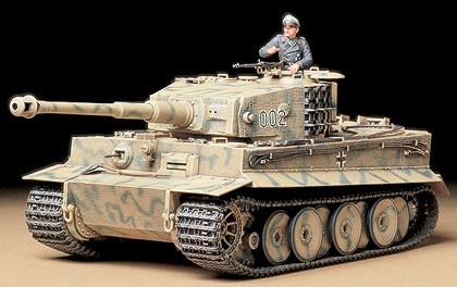 Tamiya 1/35 byggesett German Tiger I Mid Production