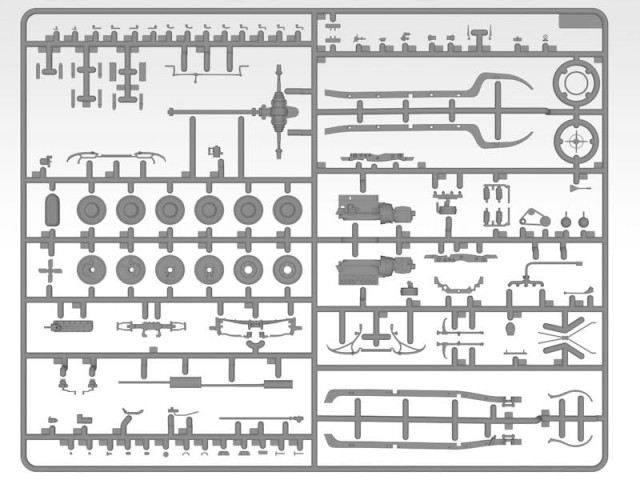 ICM 1/35 Typ 320 (W142) Soft Top - WWII German Staff Car