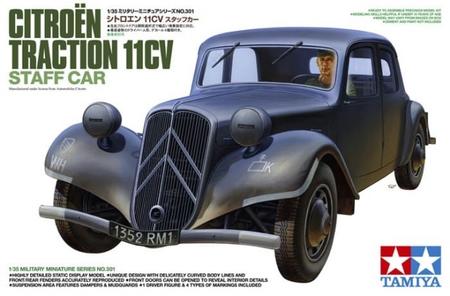 Tamiya 1/35 Citroen Traction 11CV Staff Car
