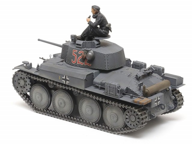 Tamiya 1/35 German Light Tank Panzerkampfwagen 38(t) Ausf.E/F