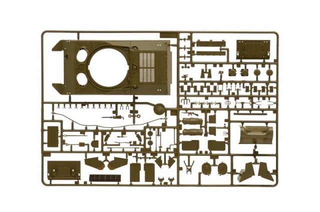 Italeri 1/35 Sherman M4A3E8 - Korean War