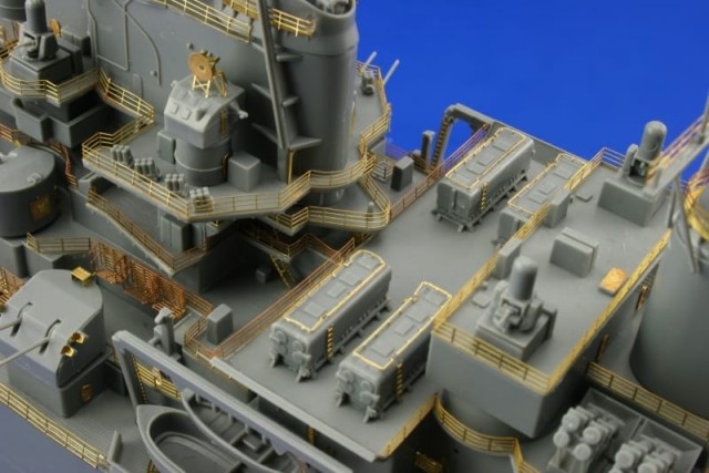 Eduard 1/350 Detaljesett New Jersey (for Tamiya kit)