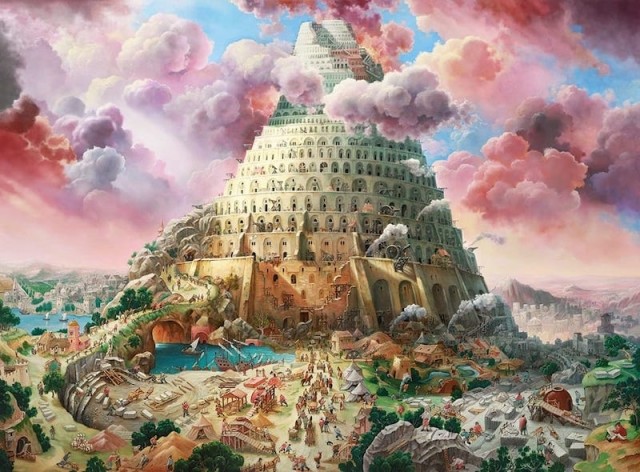 Castorland Tower of Babel 3000 Brikker