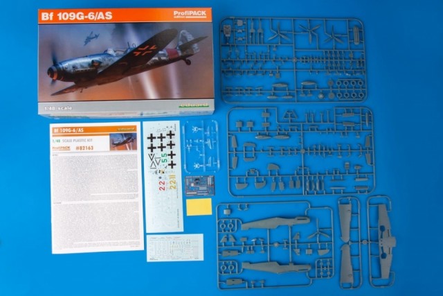 Eduard 1/48 Messerschmitt Bf 109G-6/AS Profipack Edition