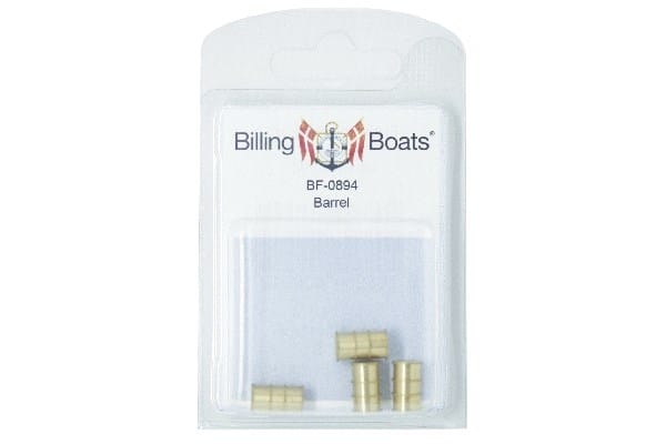 Billing Boats Tønne Messing 13mm (4stk.)