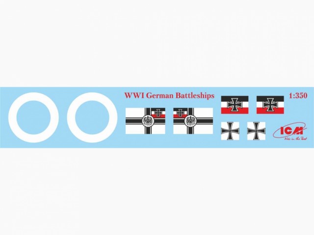 ICM 1/350 WWI German Battleship Großer Kurfürst