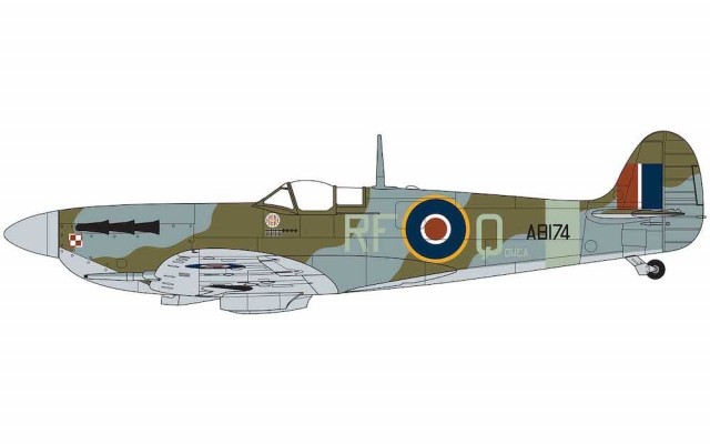 Airfix Startsett 1/72 Supermarine Spitfire Mk.Vc