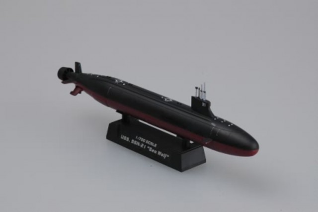 HobbyBoss 1/700 USS SSN-21 Seawolf Attack Submarine