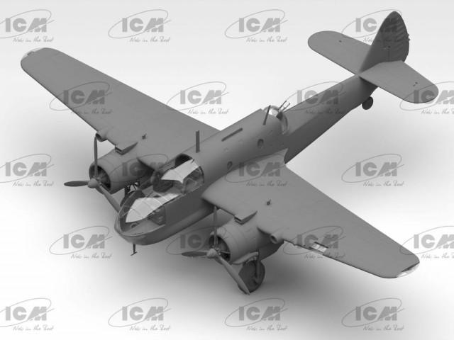 ICM 1/48 Bristol Beaufort Mk.I WWII British Torpedo-Bomber