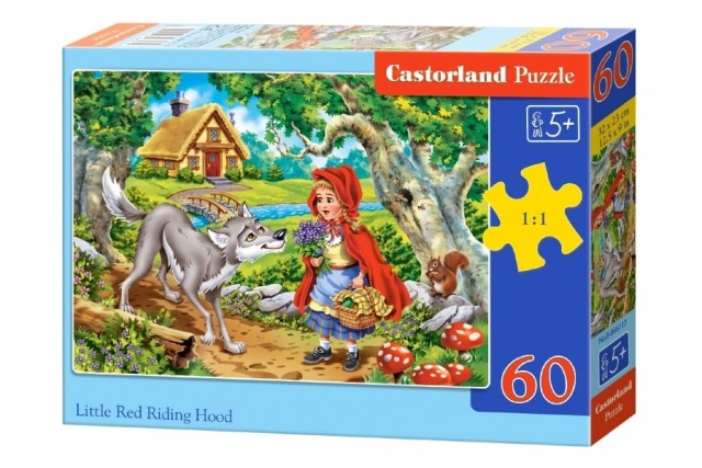 Castorland Rødhette 60 Brikker
