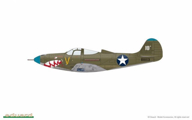Eduard 1/48 P-400 Profipack Edition