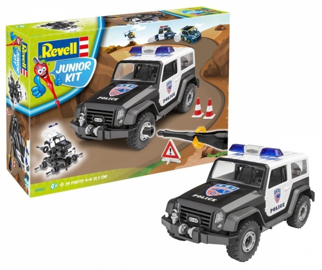 Revell Junior Kit Politijeep