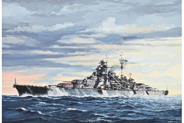 Revell 1/700 Battleship Bismarck