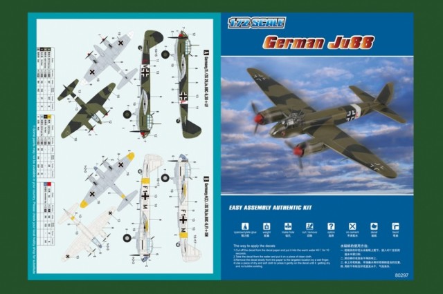HobbyBoss 1/72 German Ju88 Fighter