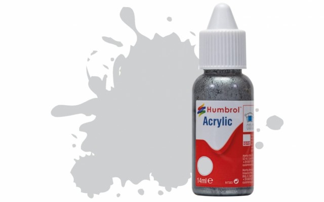 Humbrol Akryl No 64 Light Grey - Matt 14ml Dropper Bottle