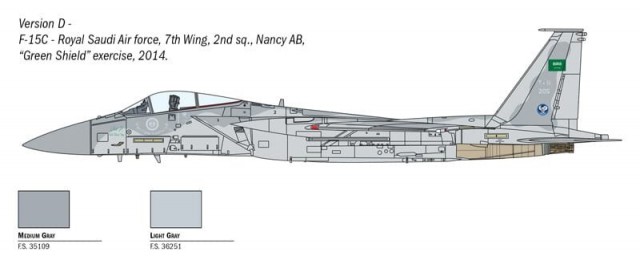 Italeri 1/72 F-15C Eagle