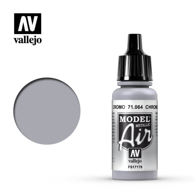 Vallejo Model Air Chrome Metallic (71.064)