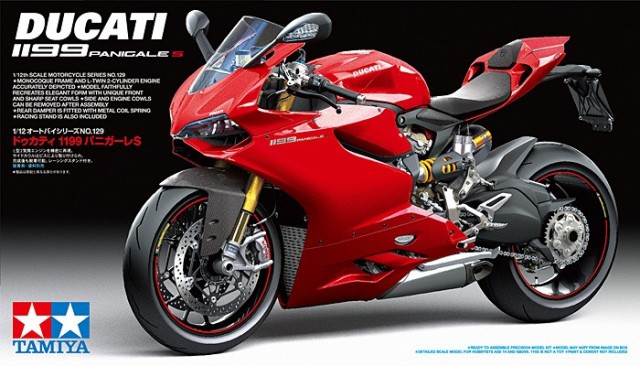 Tamiya byggesett 1/12 Ducati 1199 Panigale S