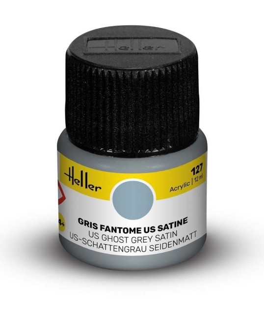 Heller Akryl No 127 US Ghost Grey - Satin 12ml