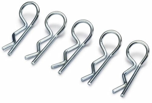 Absima Karosseriklips Medium/Silver (10stk.)