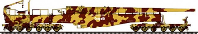 HobbyBoss 1/72 German 280mm K5(E) Railway Gun Leopold