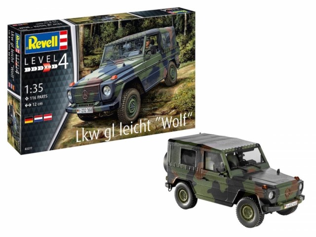 Revell 1/35 Mercedes Lkw gl leicht Wolf