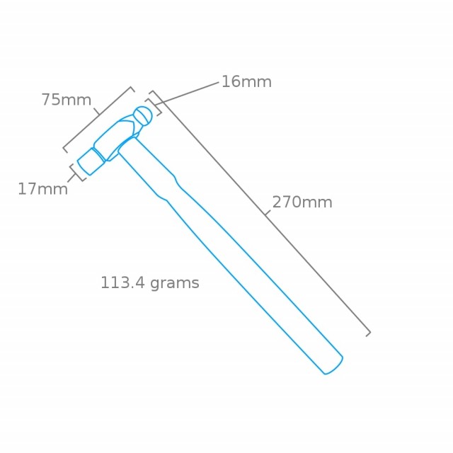 Ball Pein Hammer 112g