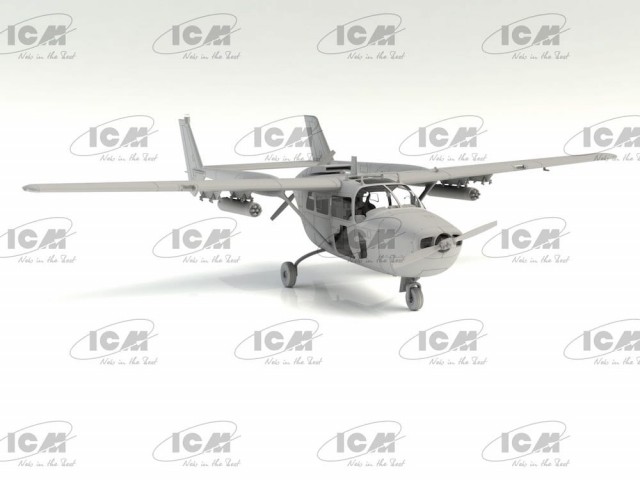 ICM 1/48 USAF Observation Aircraft O-2A (Late Production) Vietnam War