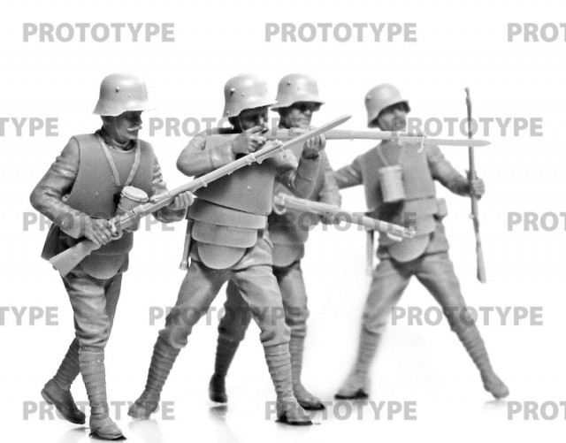 ICM 1/35 WWI German Infantry in armor