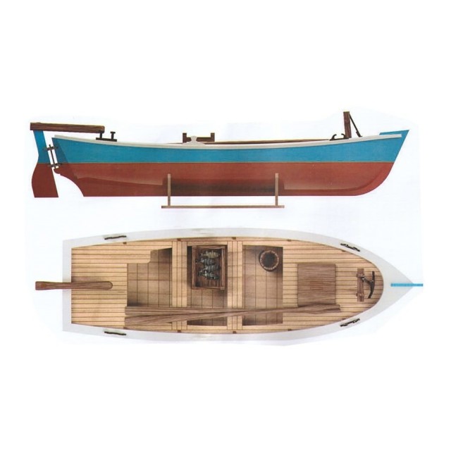 Turkmodel 1/35 Row Boat