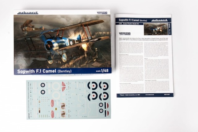 Eduard 1/48 Sopwith F.1 Camel (Bentley) Weekend Edition
