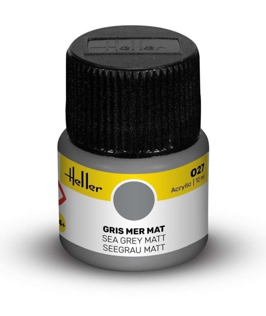 Heller Akryl No 27 Sea Grey - Matt 12ml