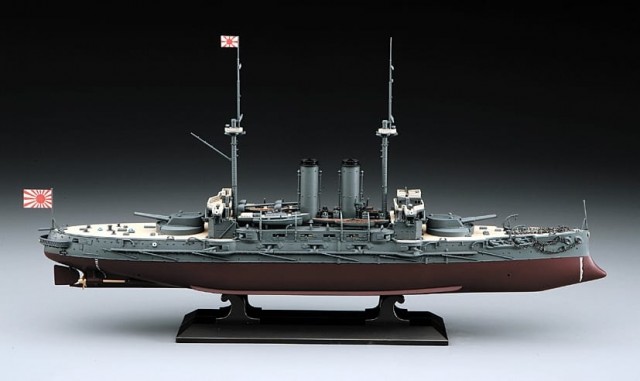 Hasegawa 1/350 IJN Battleship Mikasa - The Battle of the Japan Sea