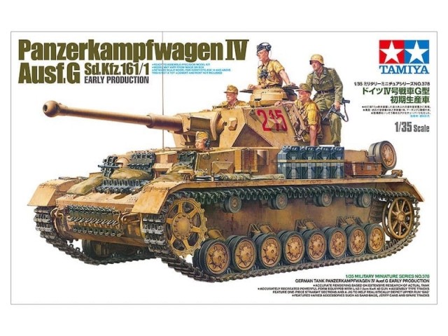 Tamiya 1/35 German Panzerkampfwagen IV Ausf.G (Early Production)