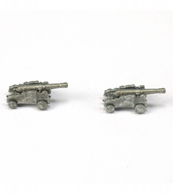 Artesania Cannon w/Metal Carriage 20mm (2 stk.)