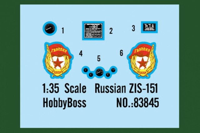 HobbyBoss 1/35 Russian ZIS-151