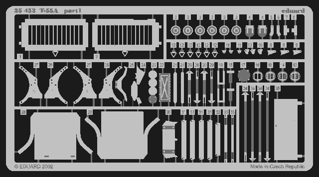 Eduard 1/35 Detaljsett M4A3 Sherman 75mm gun (for Tamiya kit)