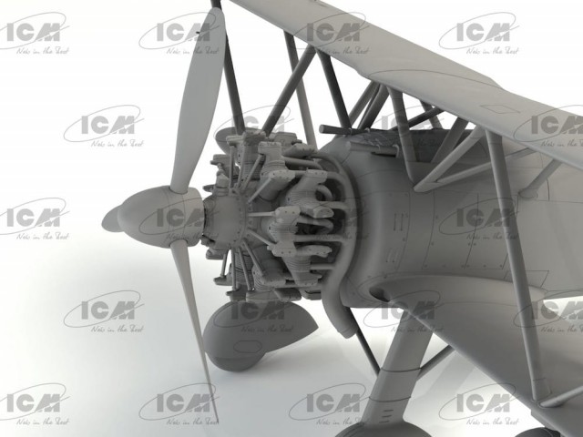 ICM 1/32 WWII Italian Fighter-Bomber CR.42AS